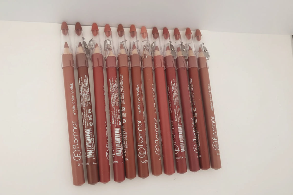  Long Lasting  , Waterproof , Velvet Finish ,  Lip Crayon Set , Makeupstashpk