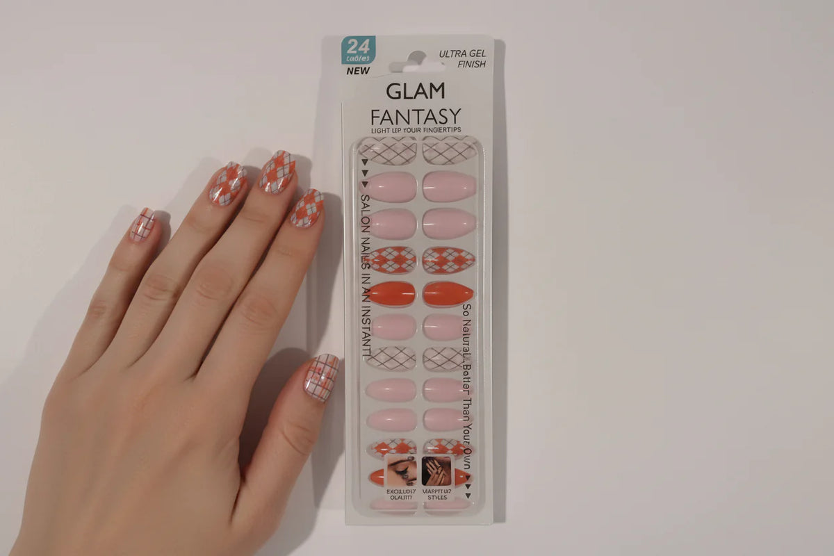 Salon Quality ,  Artificial  , Nail Set , Press on nails , Fashion nails , Makeupstashpk