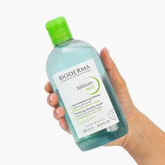 Bioderma Sebium H2O Purifying Micellar Cleansing Solution 500ML – Oily & Acne-Prone Skin Cleanser