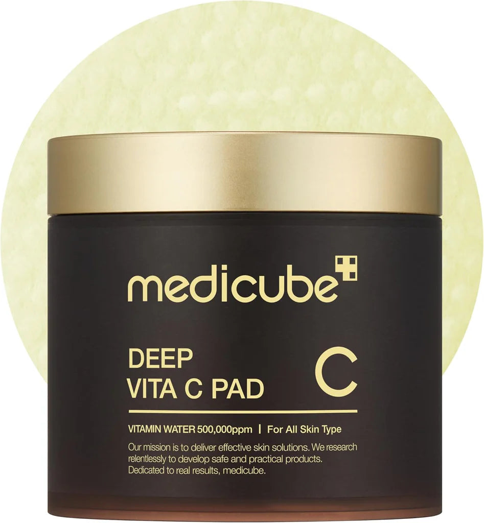 Medicube,Vita C Pad,Toner Pads,Glowing Skin,daily-use toner pads,Makeupstashpk