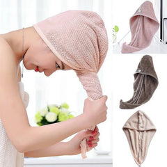 Hair Towel , Shower Head Towel , hair drying cap , Makeupstashpk