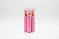 Strawberry Lip Balm  , Color lip , Soft , Hydrating , Moisturizing, natural pink tint , Makeupstashpk