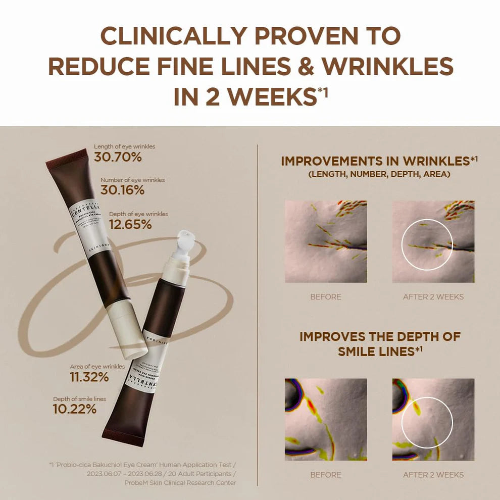 Centella Eye Cream (Brown) – Soothing & Anti-Dark Circle Repair Eye Cream
