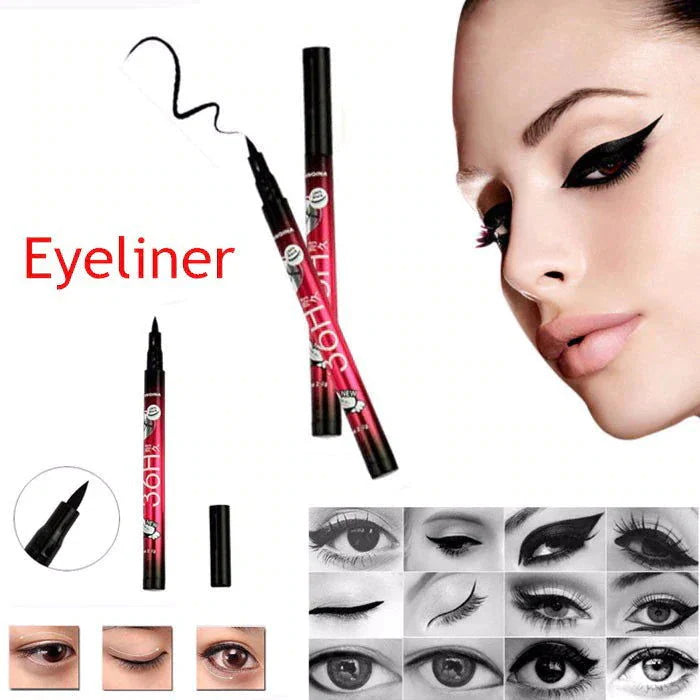 Waterproof  , Eyeliner , Black Eyeliner Pen , Winged Eyeliner Pen , Quick Dry , 
Eye Makeup Eyeliner , Professional Eyeliner , Matte Black Eyeliner , Makeupstashpk