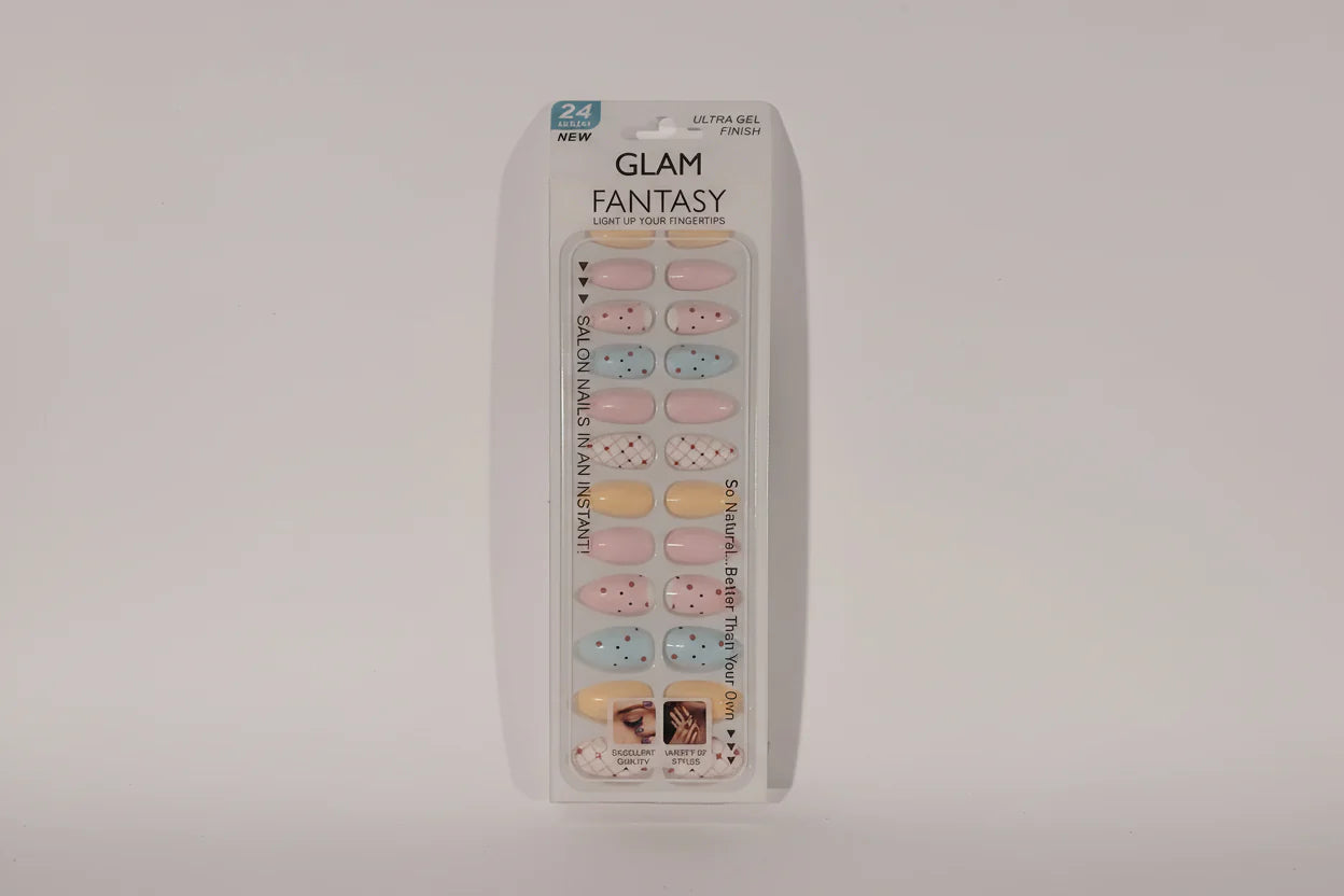 Salon Quality ,  Artificial  , Nail Set , Press on nails , Fashion nails , Makeupstashpk
