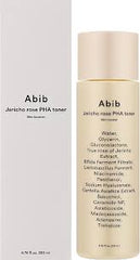 Abib Jericho Rose PHA Toner 200ml – Hydrating Gentle Exfoliating Korean Toner for Smooth & Glowing Skin