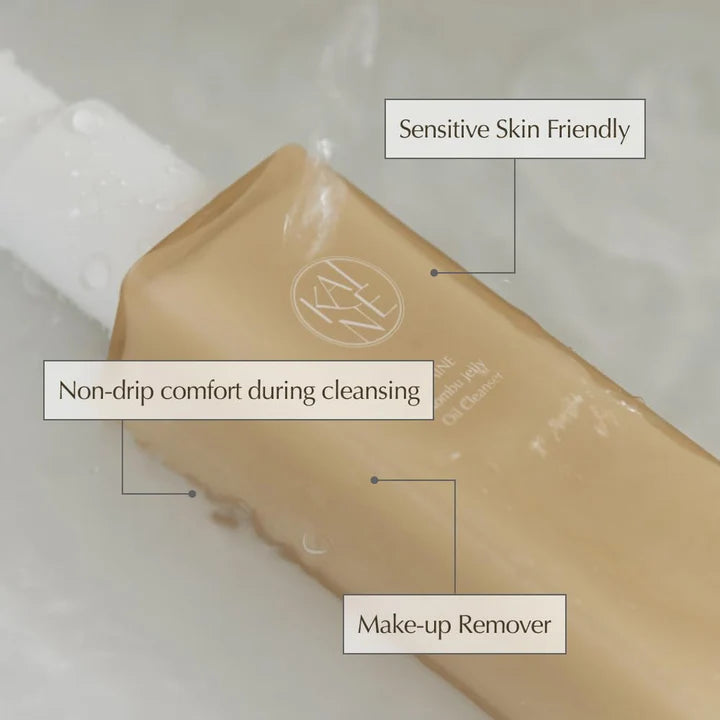 Gentle Korean Oil Cleanser, jelly-to-oil texture , Removes Makeup, Hydrates Skin, Leaves no Greasy Residue, Makeupstashpk
