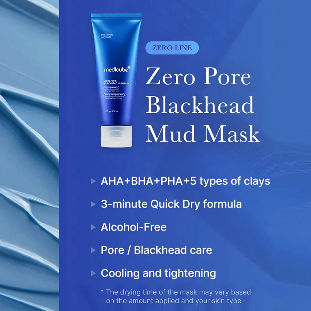 Mud Mask , Deep Pore Cleansing , Sebum Control  , Blackhead Removal  , Skin Care , Mkeupstashpk