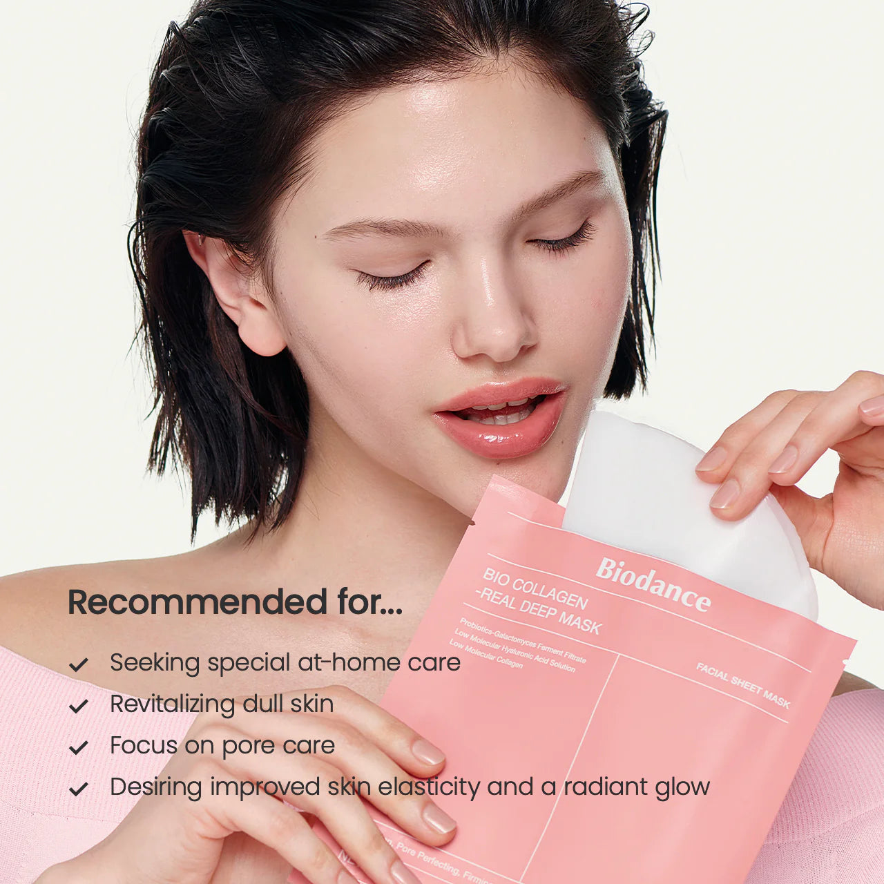 BIODANCE Bio-Collagen Real Deep Mask 34g – Firming & Deep Hydration Sheet Mask