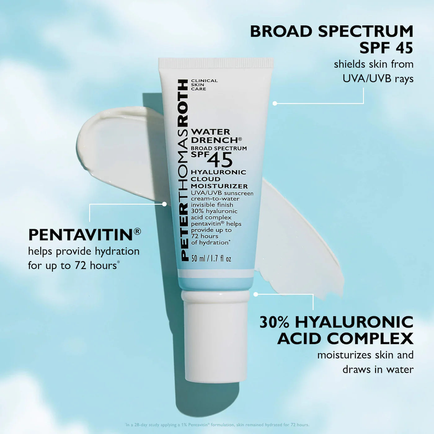  Hyaluronic Sheer ,Tint , Moisturizer , SPF , Makeup Stash Pakistan