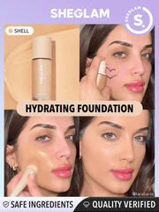 Matte Foundation ,  Full Coverage  , Lightweight  , combination skin. , flawless finish , Makeupstashpk