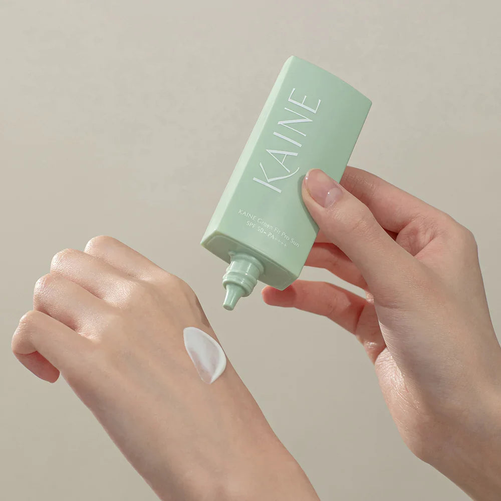 KAINE,Sunscreen,lightweight,long-lasting,Daily sunscreen,non‑greasy,Korean sunscreen,sun protection,Makeupstashpk