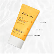 3W Clinic Daily All In One Sun Cream 50ml – SPF Protection & Moisturizing Sunscreen