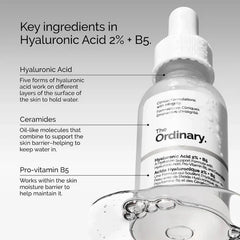 The Ordinary,Serum,Hydating,Hyaluronic acid,Makeupstashpk